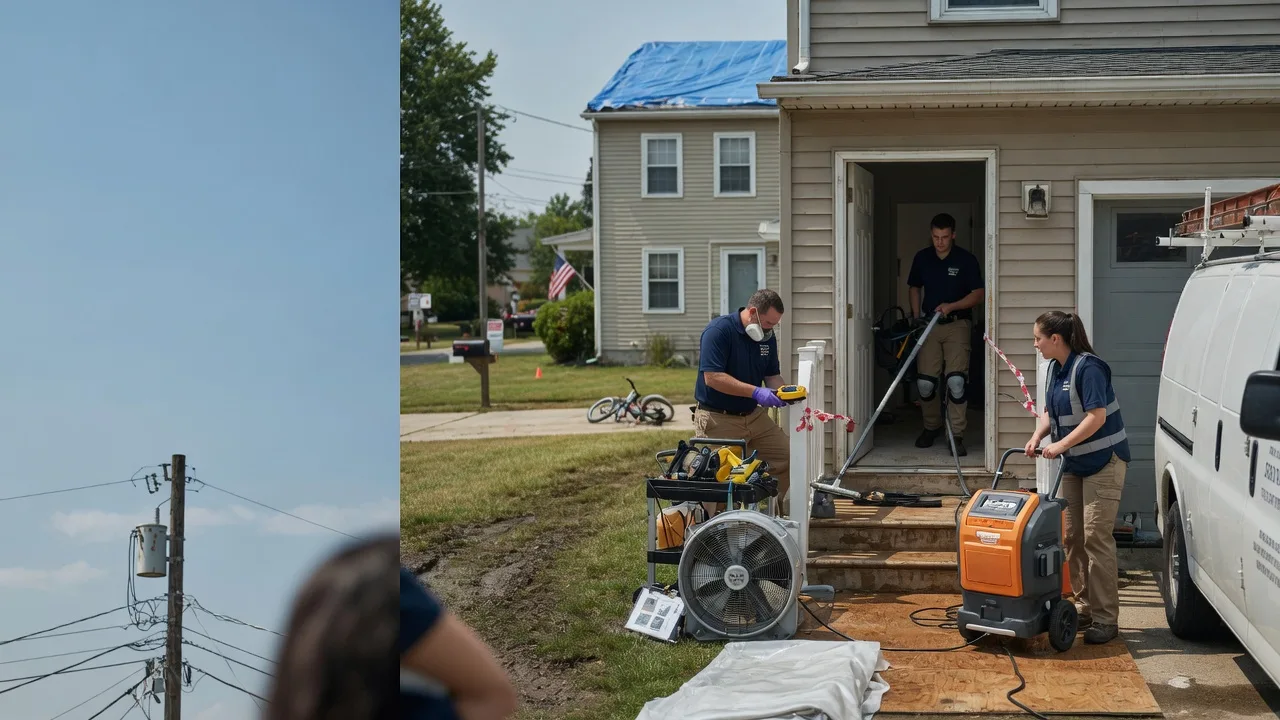 Water Damage Repair in Russell, PA near me